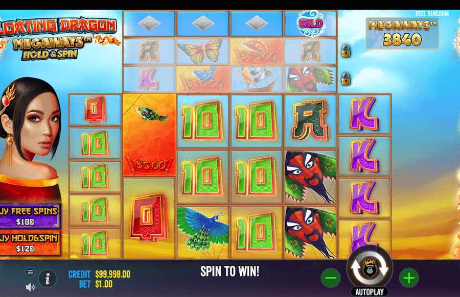 Win Up To 20,000x Your Bet Across 263,196 Paylines In The Floating Dragon Megaways Online Slot From Provider Pragmatic Play