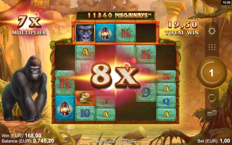 An Unlimited Win Multiplier Is In Place During The Free Spin Feature On Forgotten Island Megaways™