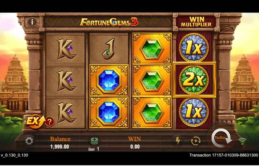 Fortune Gems 3 Slot Base Game