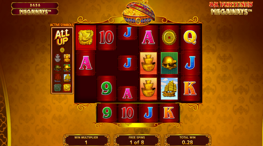 Each Reel Cascade Will Increase Your Multiplier By X1 On 88 Fortunes Megaways™