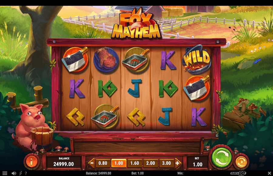 Fox Mayhem Slot Base Game