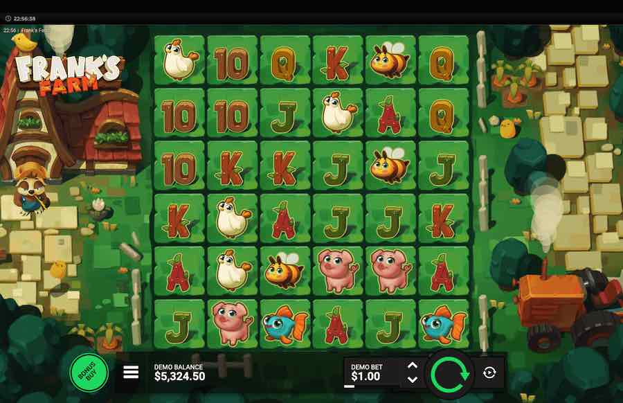 Frank's Farm Slot Base Game