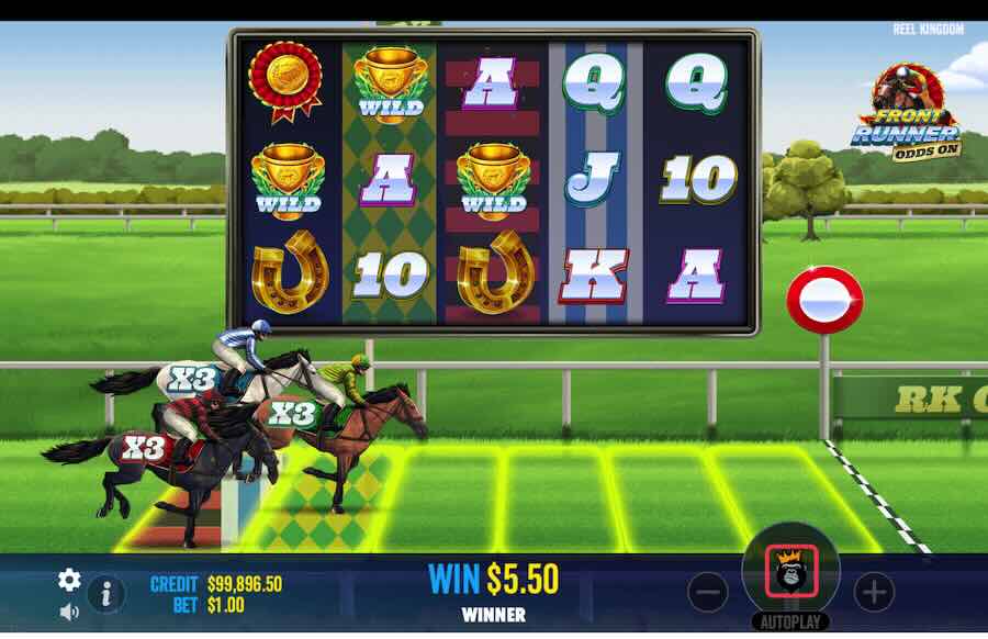 Front Runner Odds On Slot Free Spins Feature