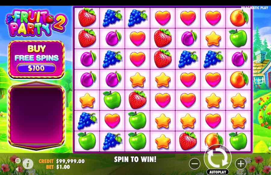 Fruit Party 2 Slot Base Game