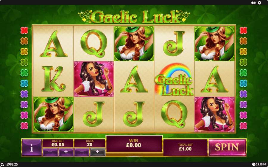 Play With 5 Reels, 20 Paylines, And Win Up To 100,000x Your Stake On Playtech's Gaelic Luck Online Slot