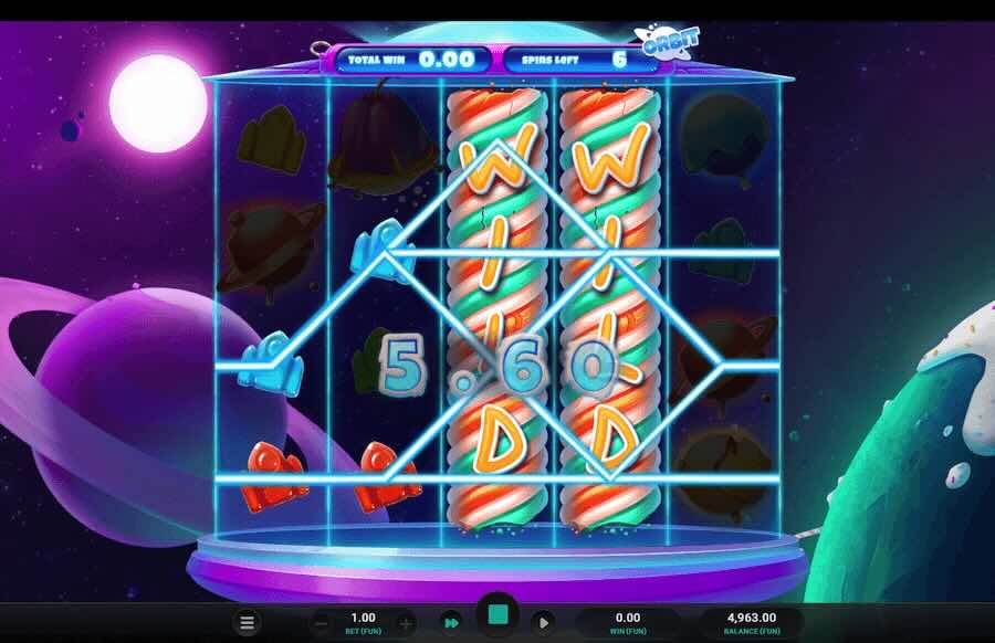 Galactic Wilds Slot Free Spins Feature