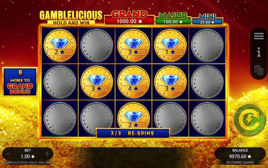 Trigger 2 Bonus Features On Gamblelicious Video Slot