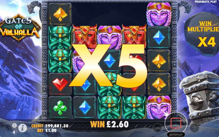 Play With An Unlimited Win Multiplier During The Free Spins Feature On Gates Of Valhalla Slot