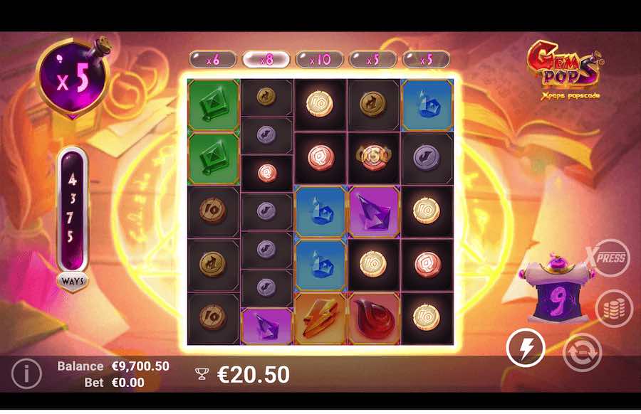 Gempops Free Spins Feature