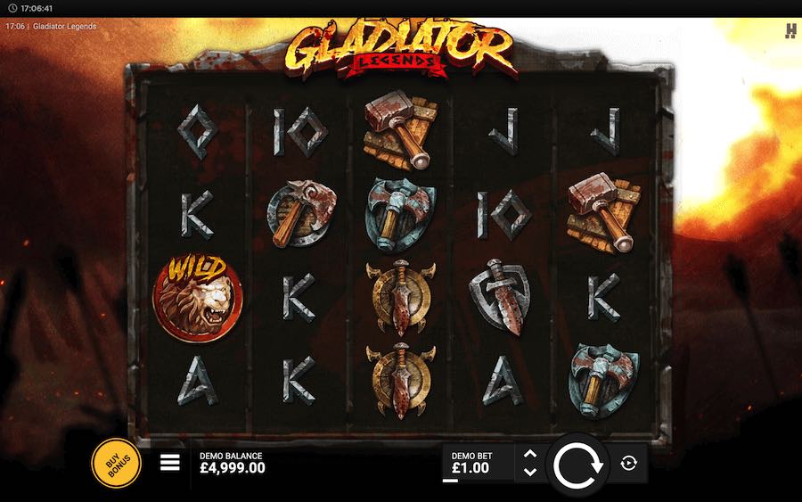 Play With 5 Reels, 10 Paylines, And Win Up To 10,000x Your Stake In Hacksaw Gaming's Gladiator Legends Online Slot