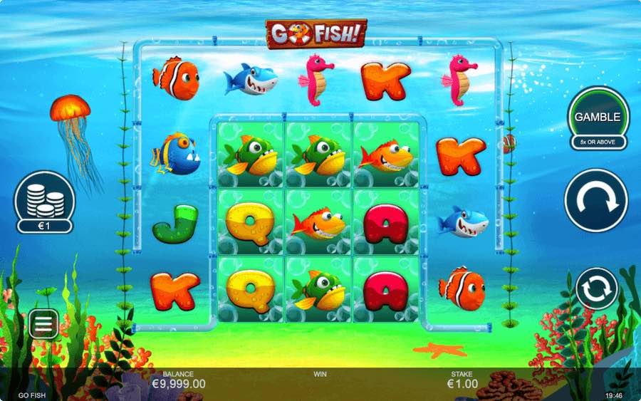 Play With 5 Reels, 1,024 Paylines, And Win Up To 12,500x Your Bet In Inspired Gaming's Go Fish Online Slot