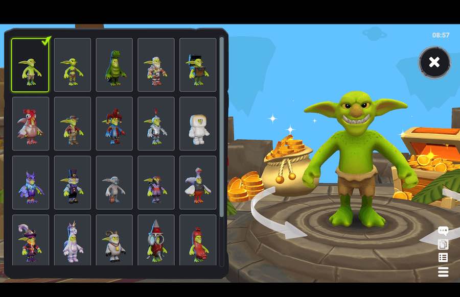 Choose Your Character And Try To Escape The Dragon In The Goblin Run Game From Developer Evoplay