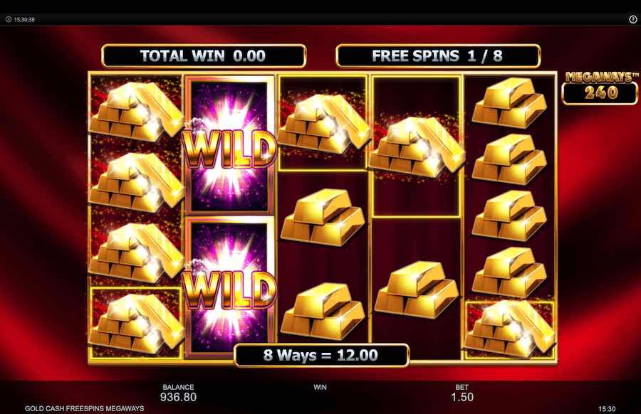 Gold Cash Free Spins Megaways Slot Free Spins Feature