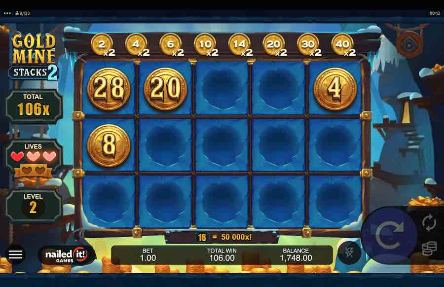 Gold Mine Stacks 2 Slot Bonus Feature