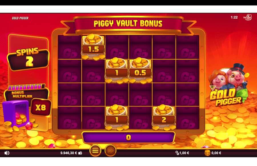 Gold Pigger Slot Bonus Feature