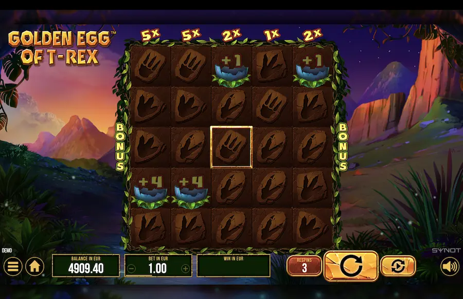 Golden Egg of T Rex Slot