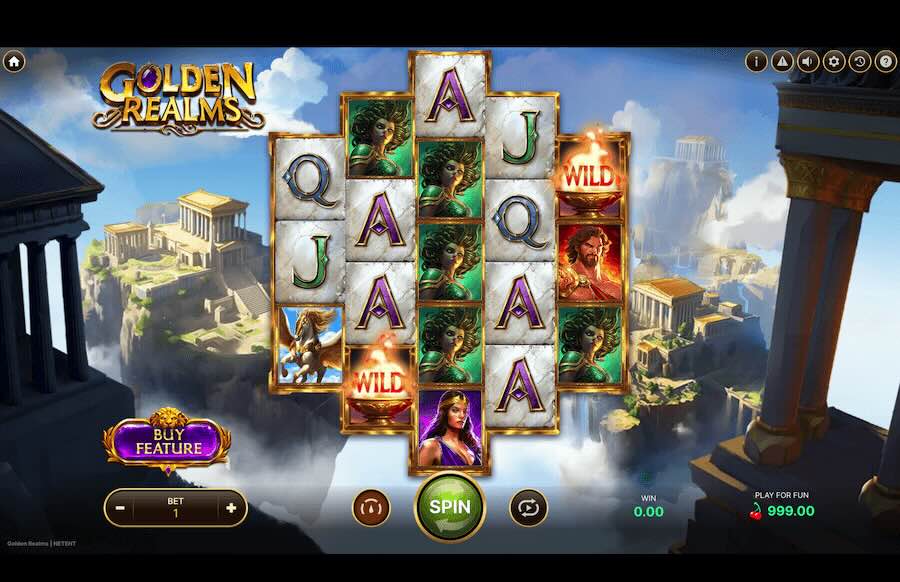 Golden Realms Slot Base Game