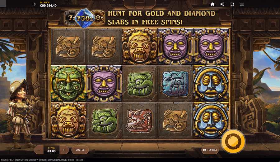 Gonzita's Quest Online Slot Has 5 Reels, 20 Paylines And Can Pay A Max Win Of 2,580x Bet