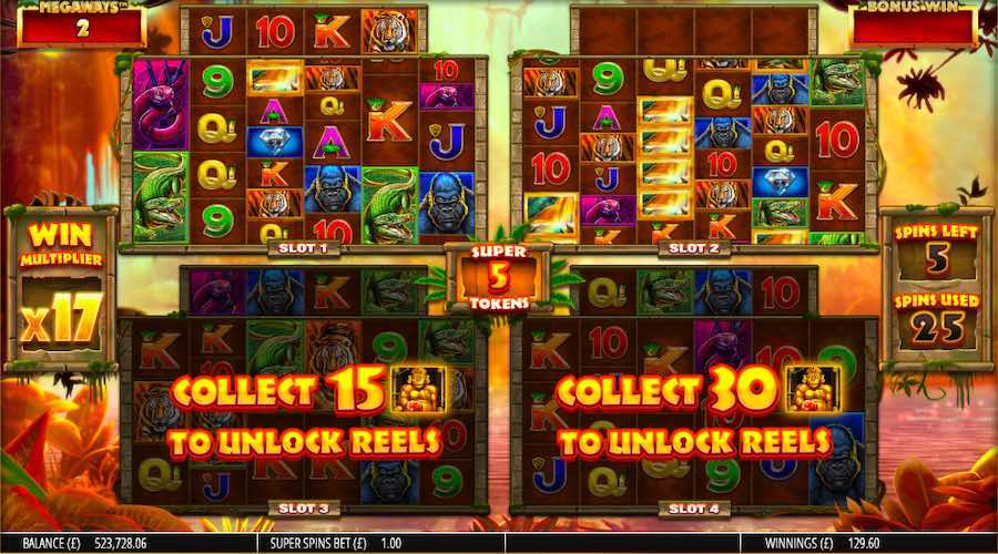 Gorilla Gold Megaways Slot Free Spins Feature 