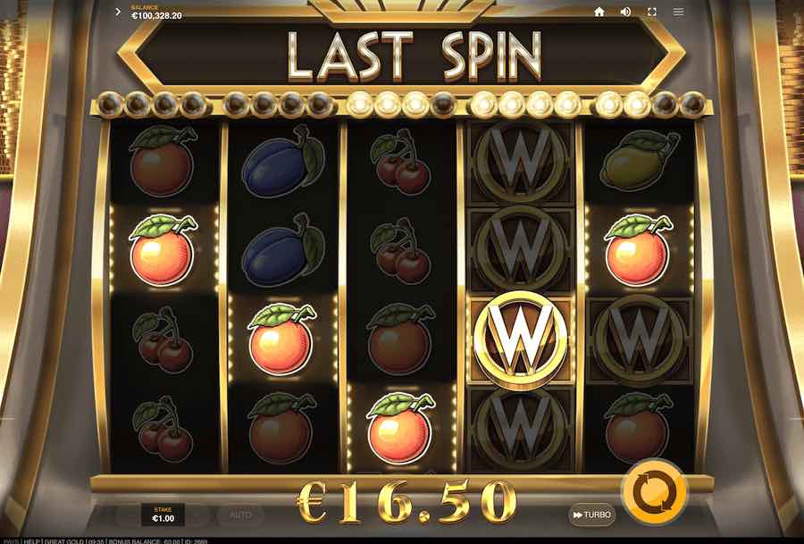 If A Scatter Symbol Lands On Reels 1, 3, And 5 On The Great Gold Video Slot, Then The Free Spins Feature Will Be Triggered