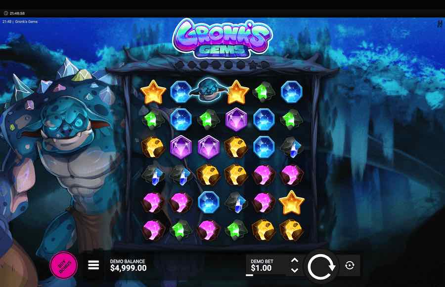 Cronk's Gems Slot Base Game