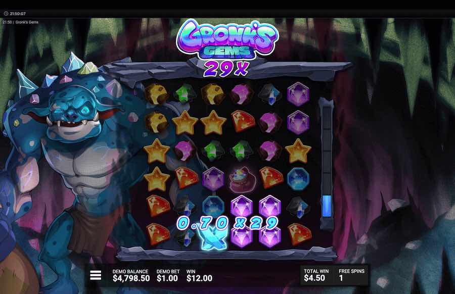 Cronk's Gems Bonus Feature