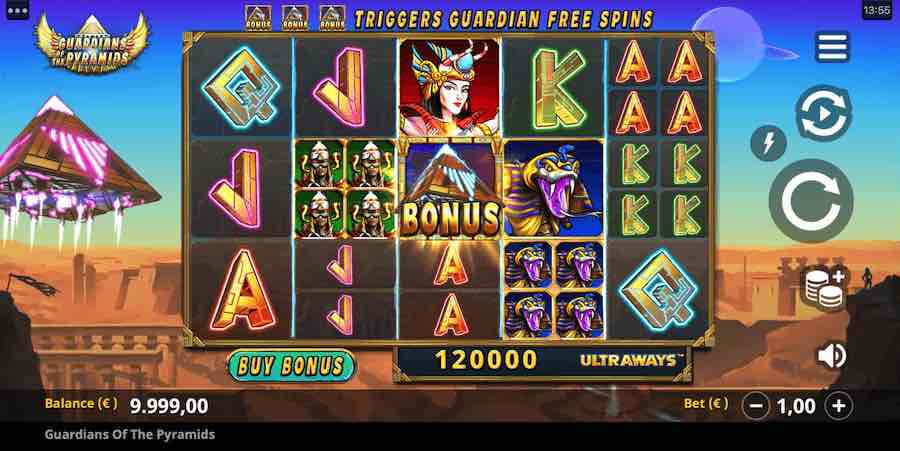 Win Up To 11,000x Your Bet In The Guardians Of The Pyramids Online Slot From Northern Lights Gaming