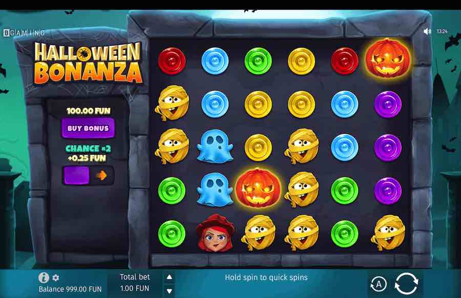 Halloween Bonanza Online Slot Operates On The Cluster Pays Mechanic 