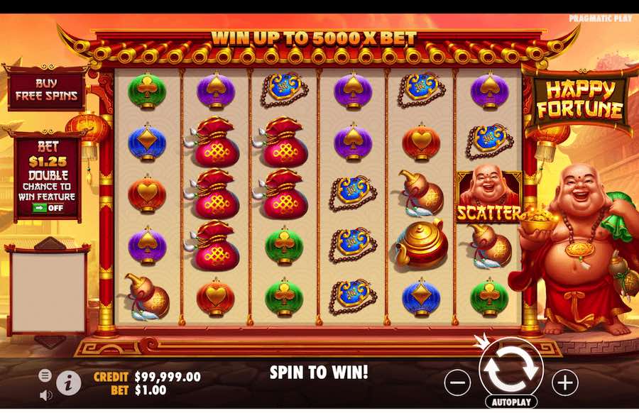 Happy Fortune Slot Base Game