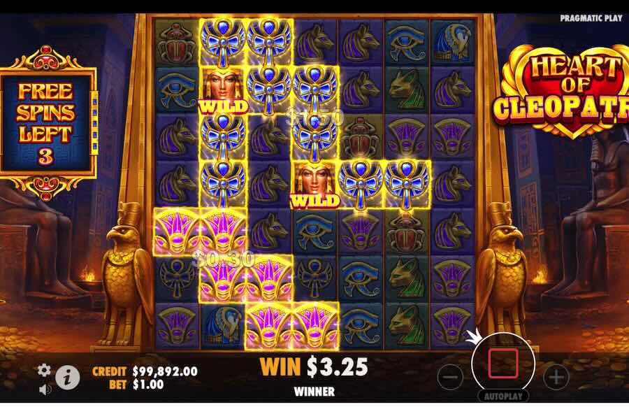 Heart Of Cleopatra Slot Free Spins Feature