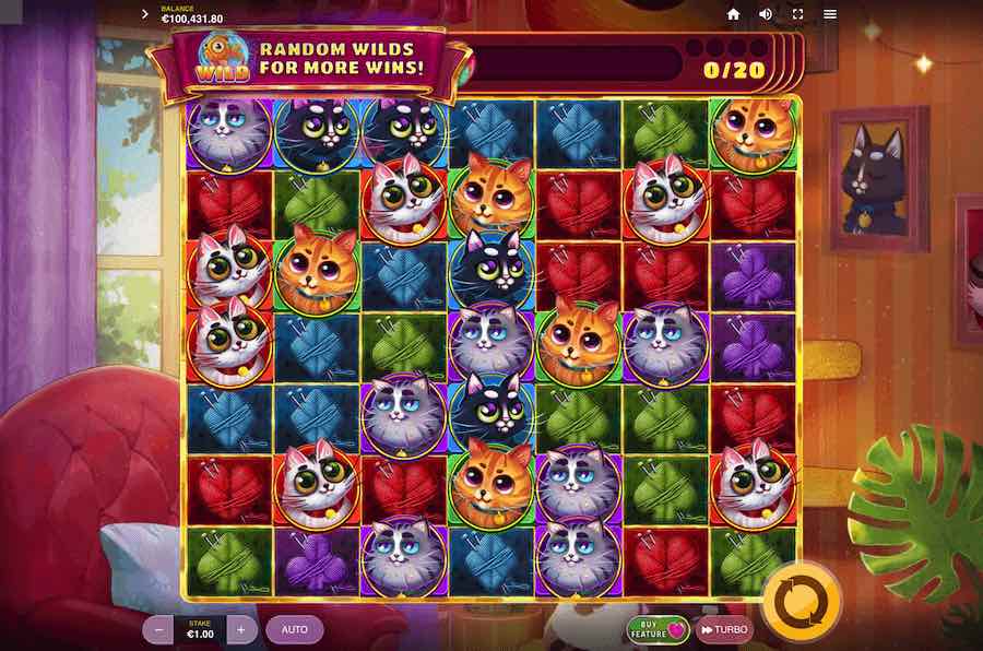 Here Kitty Kitty Slot Base Game