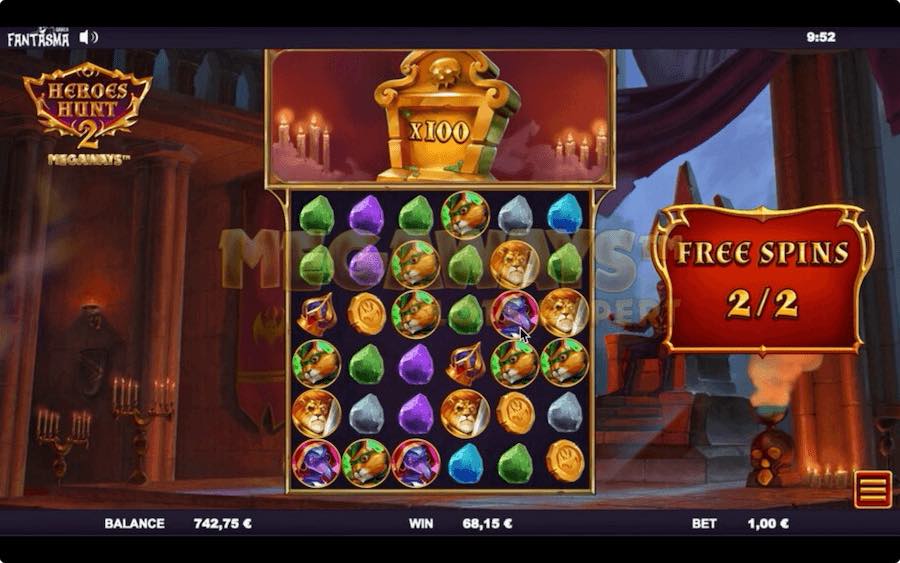 Kill The Vampire During The Vampire Free Spins Feature Will Trigger The Super Spins Feature