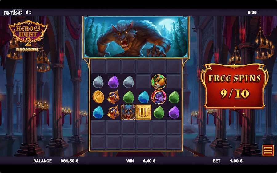 Players Can Trigger 2 Free Spin Features On Heroes Hunt 2 Megaways Slot