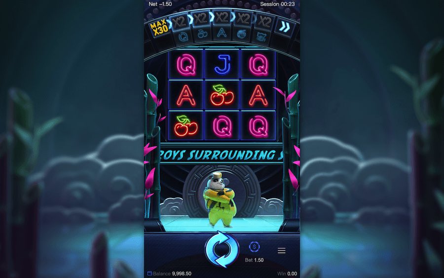 Hip Hop Panda Slot Base Game