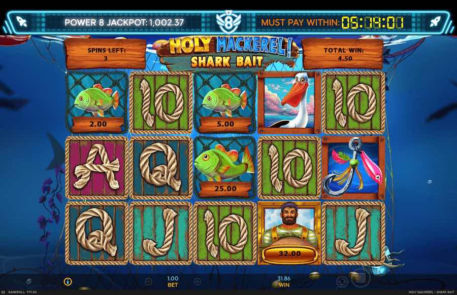 Holy Mackerel Free Spins Feature