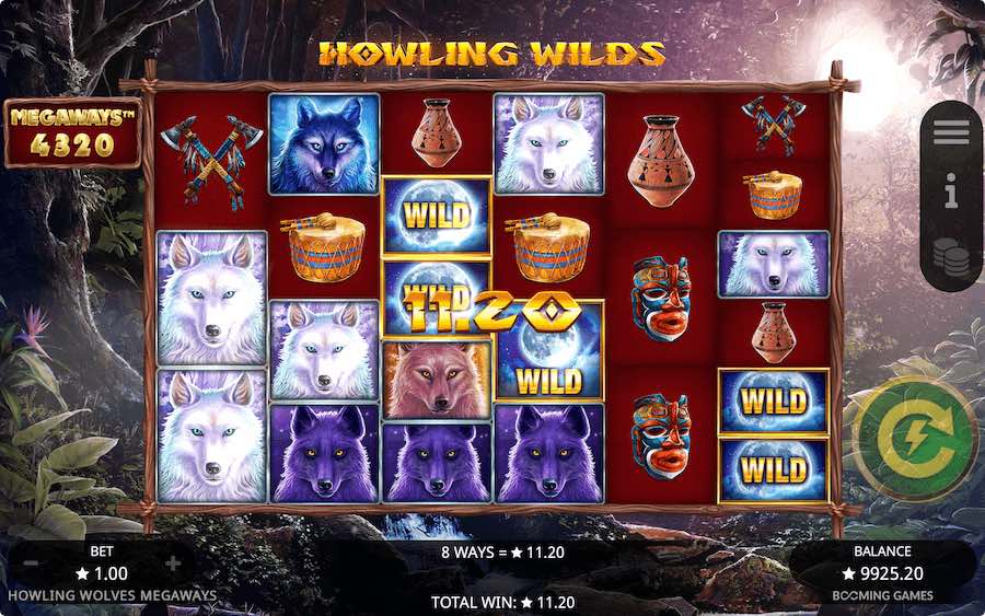 There Are 4 Random Modifiers That Can Trigger In Both The Base Game And The Free Spins Feature On Howling Wolves Megaways Slot