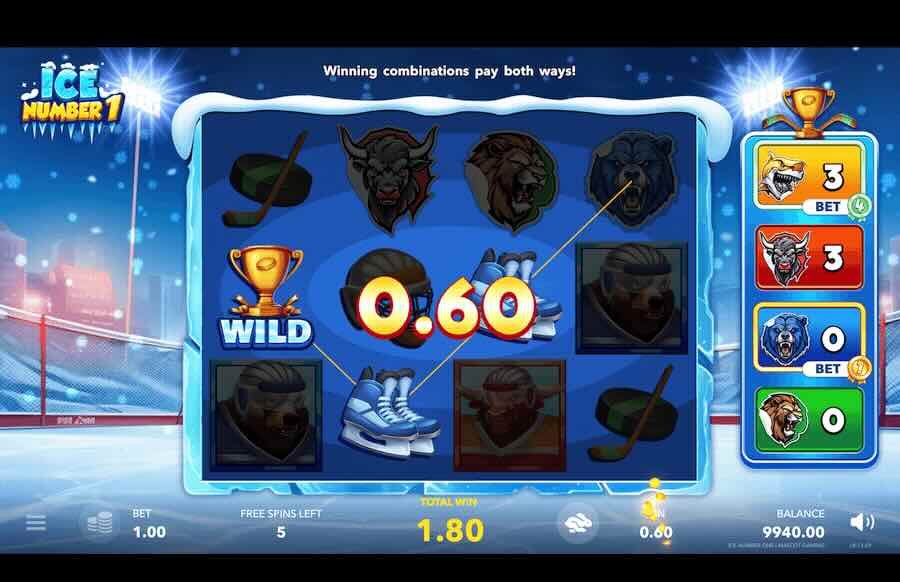 Ice Number One Slot Free Spins Feature