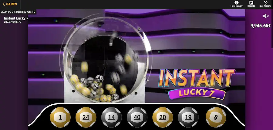 Instant Lucky 7 Betgames 4