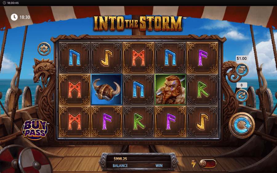 Play With 5 Reels, 20 Paylines, And Win Up To 10,500x Your Bet In Sg Gaming's Into The Storm Online Slot