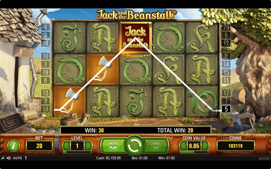 Jack And The Beanstalk Slot Base Game