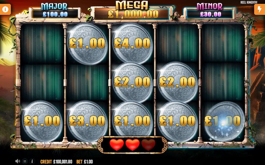 Land More Coins To Increase You Winnings, Or Hit A Jackpot Coin To Win Its Value