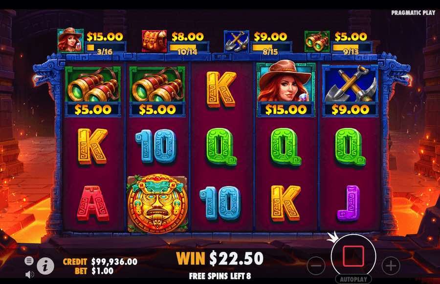 Jane Hunter And The Mask Of Montezuma Slot Free Spins Feature