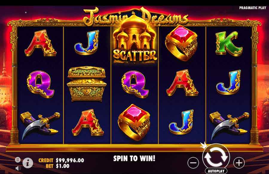 Jasmine Dreams Slot Base Game