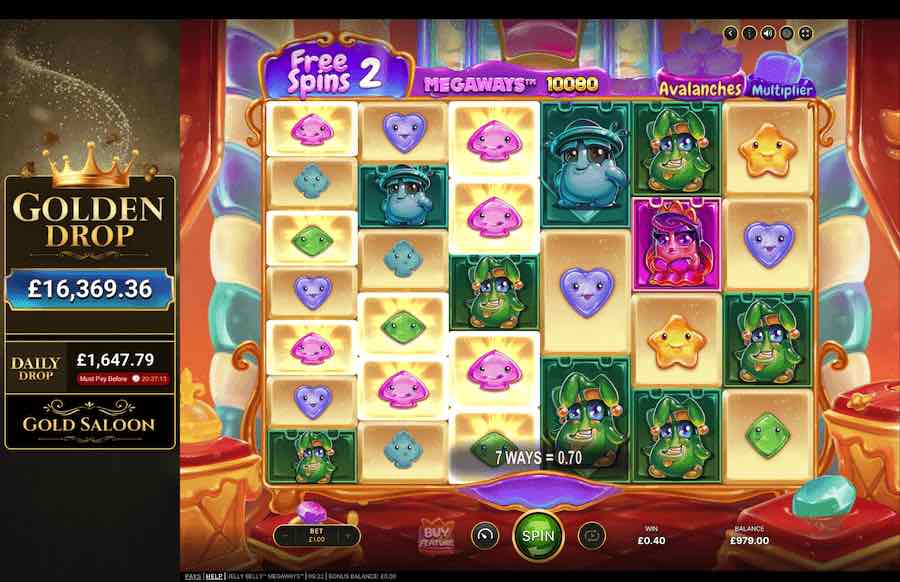 Jelly Belly Megaways Slot Free Spins Feature 