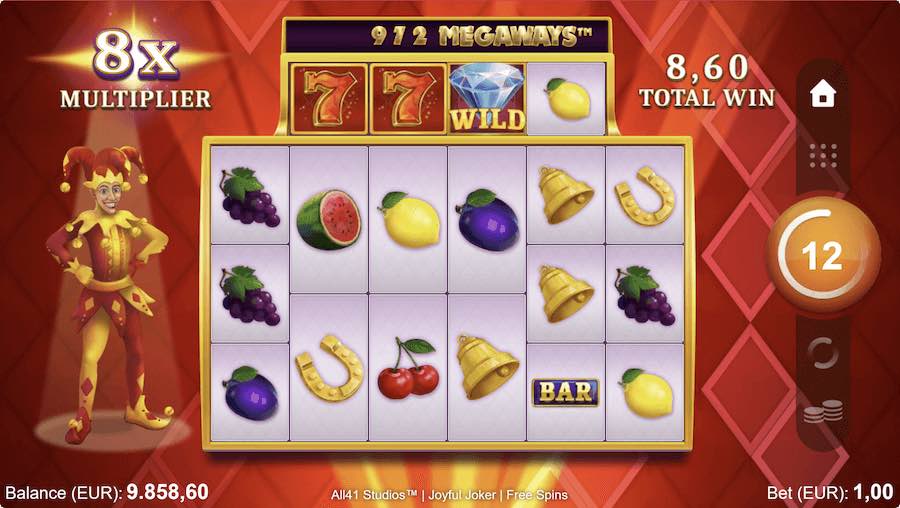 4 Or More Scatter Symbols Will Trigger The Free Spin Feature On Joyful Joker Megaways™, Where A Win Multiplier Will Also Be In Play