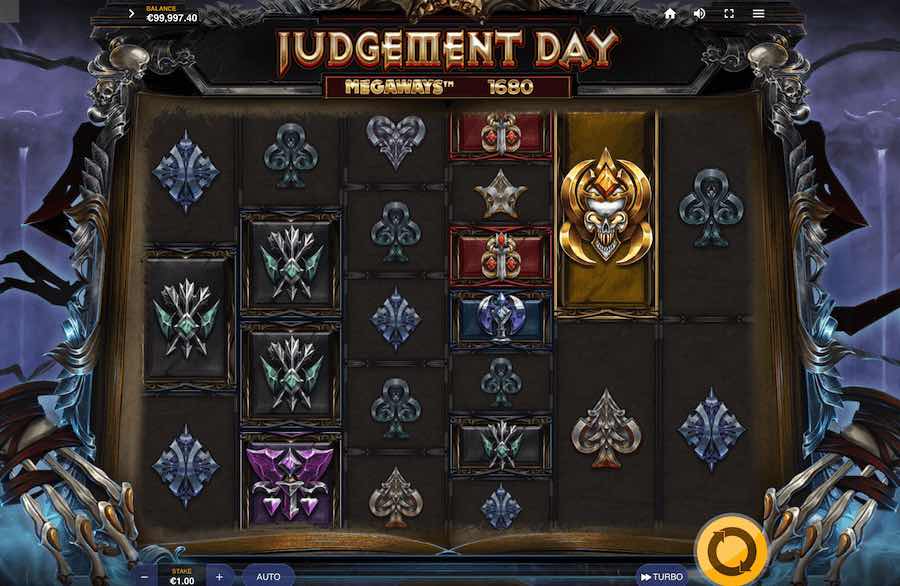 Judgement Day Megaways Slot Base Game