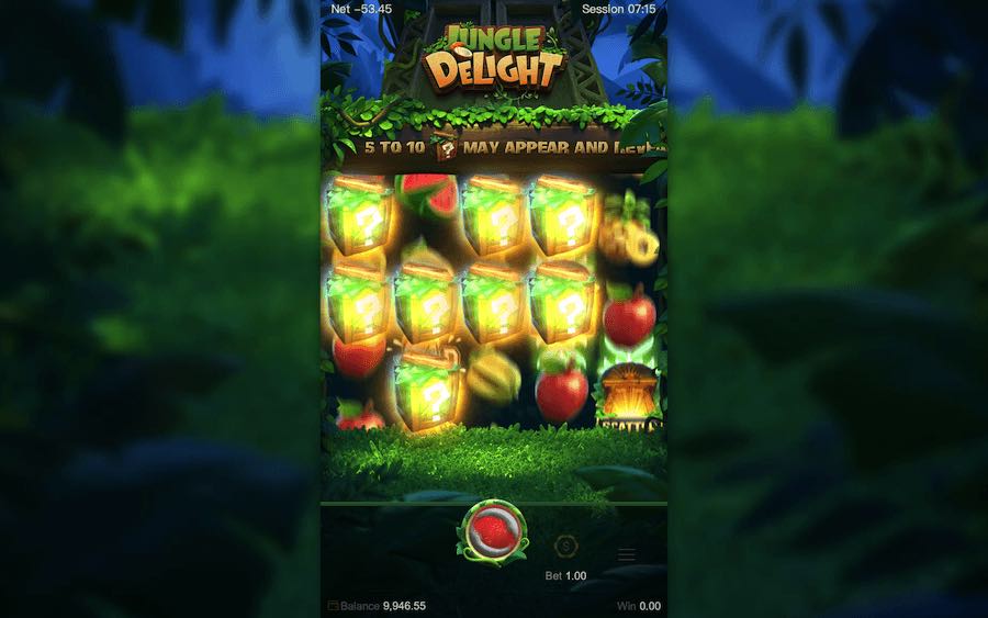 Enjoy Mystery Symbols And A Free Spins Feature In Jungle Delight Video Slot