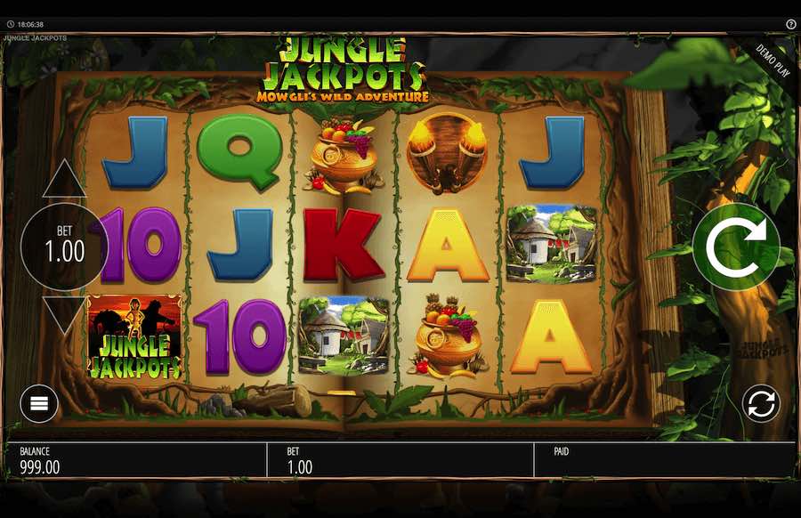 Jungle Jackpots Base Game 