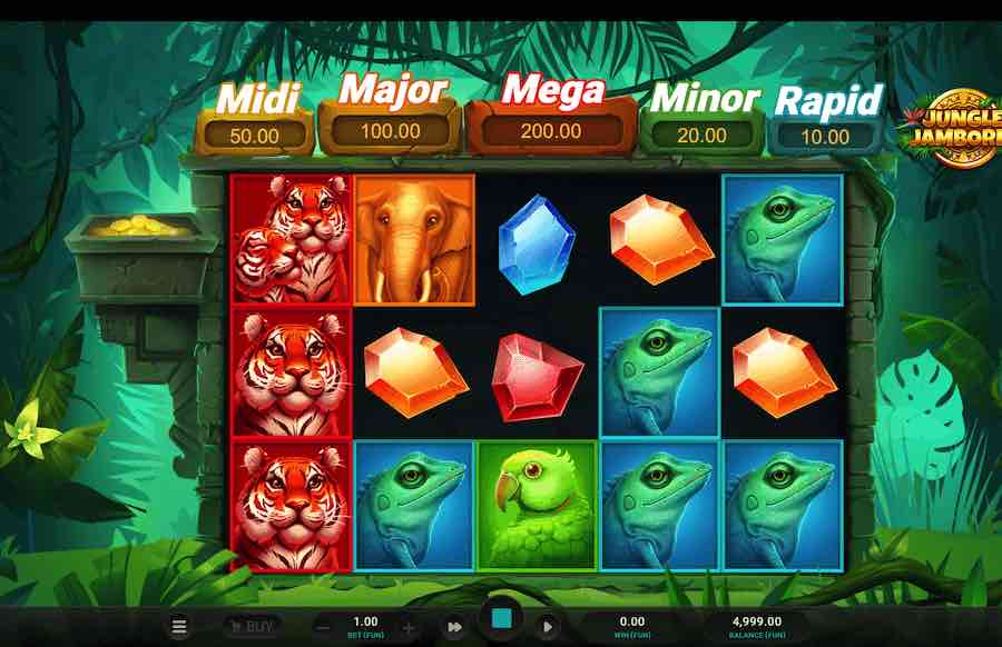 Jungle Jamboree Slot Base Game