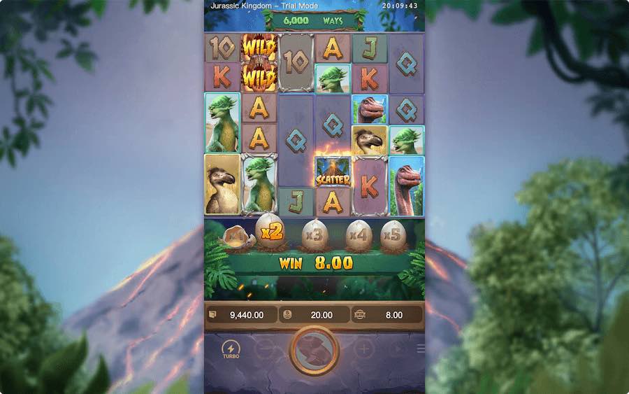 Jurassic Kingdom Slot Base Game